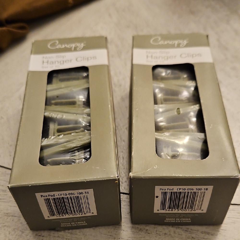 Canopy Non-Slip Hanger Clips - Gray